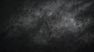 AI generated dark tone vintage dust texture on black background photo