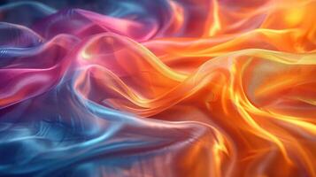 AI generated Stunning gradient wave background. Abstract Gradient background. photo