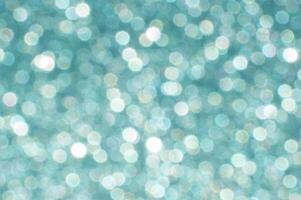 sparkling blue bokeh from drops, abstraction, festive background photo