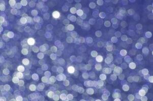 sparkling blue bokeh from drops, abstraction, festive background photo