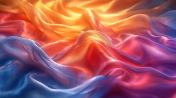 AI generated Stunning gradient wave background. Abstract Gradient background. photo