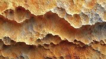 AI generated Natural sandstone surface layers background. Abstract background. photo