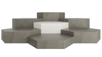 abstrakt geometrisch gestalten Pastell- Farbe Vorlage minimal modern Stil Mauer Hintergrund, z Stand Podium Bühne Anzeige Tabelle spotten oben Komposition 3d Rendern png