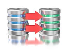Database backup concept photo