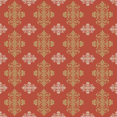 Damask Fabric textile seamless pattern Luxury decorative  Ornamental floral vintage Square style. Curtain, carpet, wallpaper, clothing, wrapping, textile
