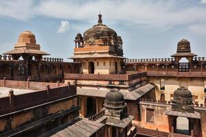 Datia palace in Madhya Pradesh, India photo