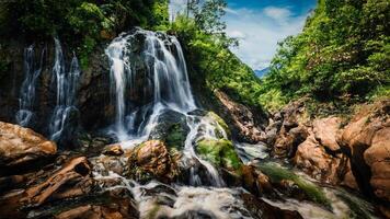 gato gato cascada, Vietnam foto