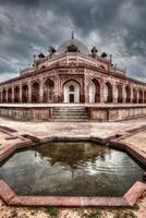la tumba de humayun Delhi, India foto