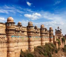 Gwalior fort. Madhya Pradesh, India photo