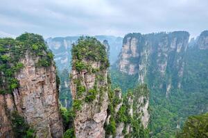 zhangjiajie montañas, China foto