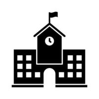 School Building icon vector design templates simple and modern