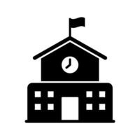 School Building icon vector design templates simple and modern