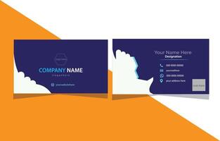 Business card design, Visiting card vector