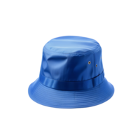 ai generato blu secchio cappello isolato png