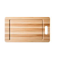 AI generated Cutting square board isolated png