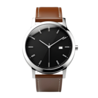 ai generado sencillo reloj de pulsera aislado png