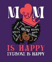 mom t shirt vector