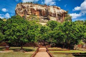 Sigiriya rock, Sri Lanka photo