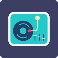 Turntable Vector Icon