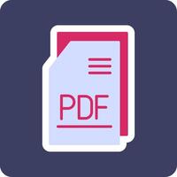 Pdf File Vector Icon