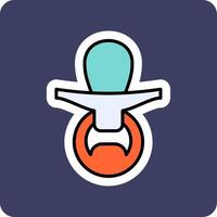 Pacifier Vector Icon