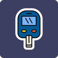 Glucometer Vector Icon