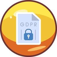 GDPR Vector Icon