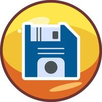 Floppy Disk Vector Icon