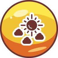 Sun Vector Icon