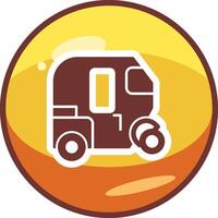 Tuk Tuk Vector Icon