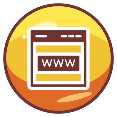 Web Site Vector Icon