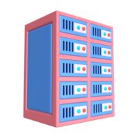 Server 3D Illustration Icon png