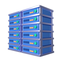 Server 3D Illustration Icon png