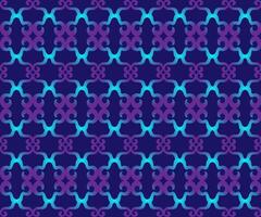 Purple abstract seamless pattern on blue background vector