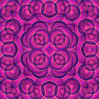 Abstract background in the form of a geometric pattern of blue and pink circles vector