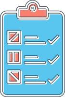 Checklist Vector Icon