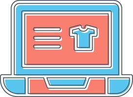 Online Shopping Vector Icon