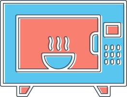 Microwave Oven Vector Icon