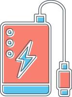 Power Bank Vector Icon