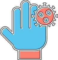 Dirty Hands Vector Icon
