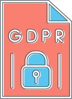 GDPR Vector Icon