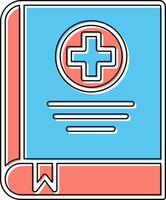 Medical Book Vector Icon