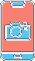 Smartphone Camera Vector Icon