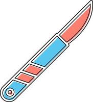 Surgical Knife Vector Icon