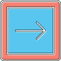 Right Arrow Vector Icon