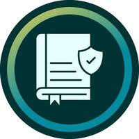 Book Secure Vector Icon