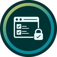 Secure Data Vector Icon