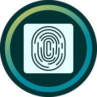 Fingerprint Vector Icon