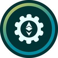 Ethereum Setting Vector Icon