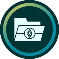 Ethereum Folder Vector Icon